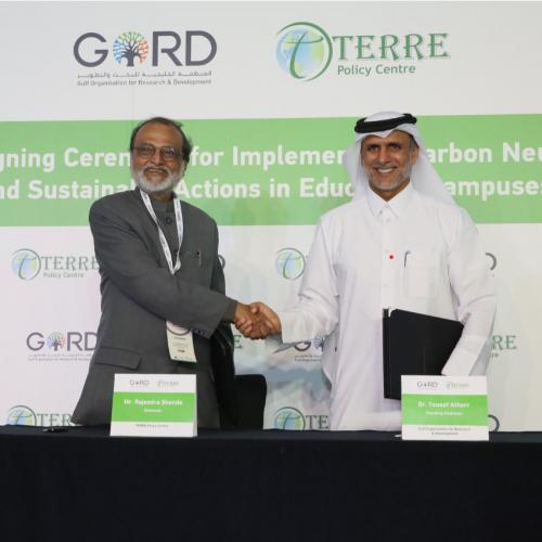 TERRE Policy Centre signs MoU with GORD